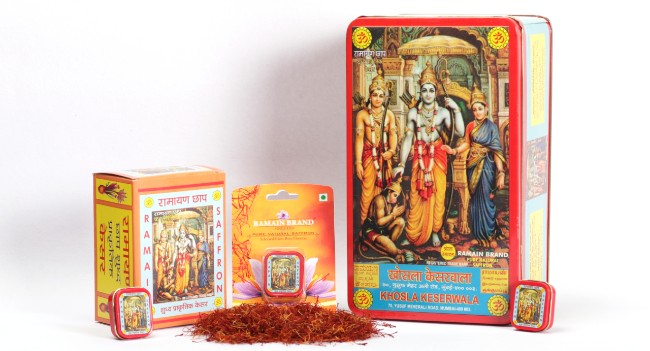 1gm  Ramain Brand Saffron Packing